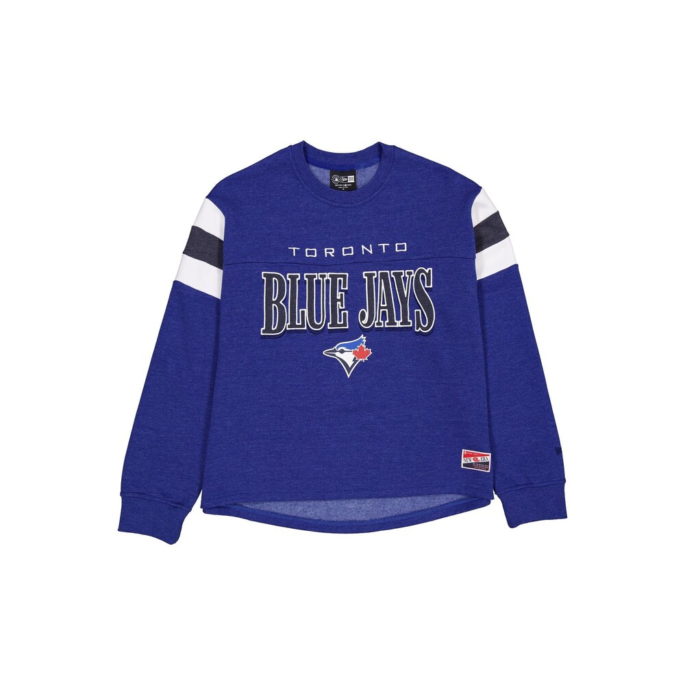 New Era Toronto Blue Jays Throwback Women's Crewneck - Size S